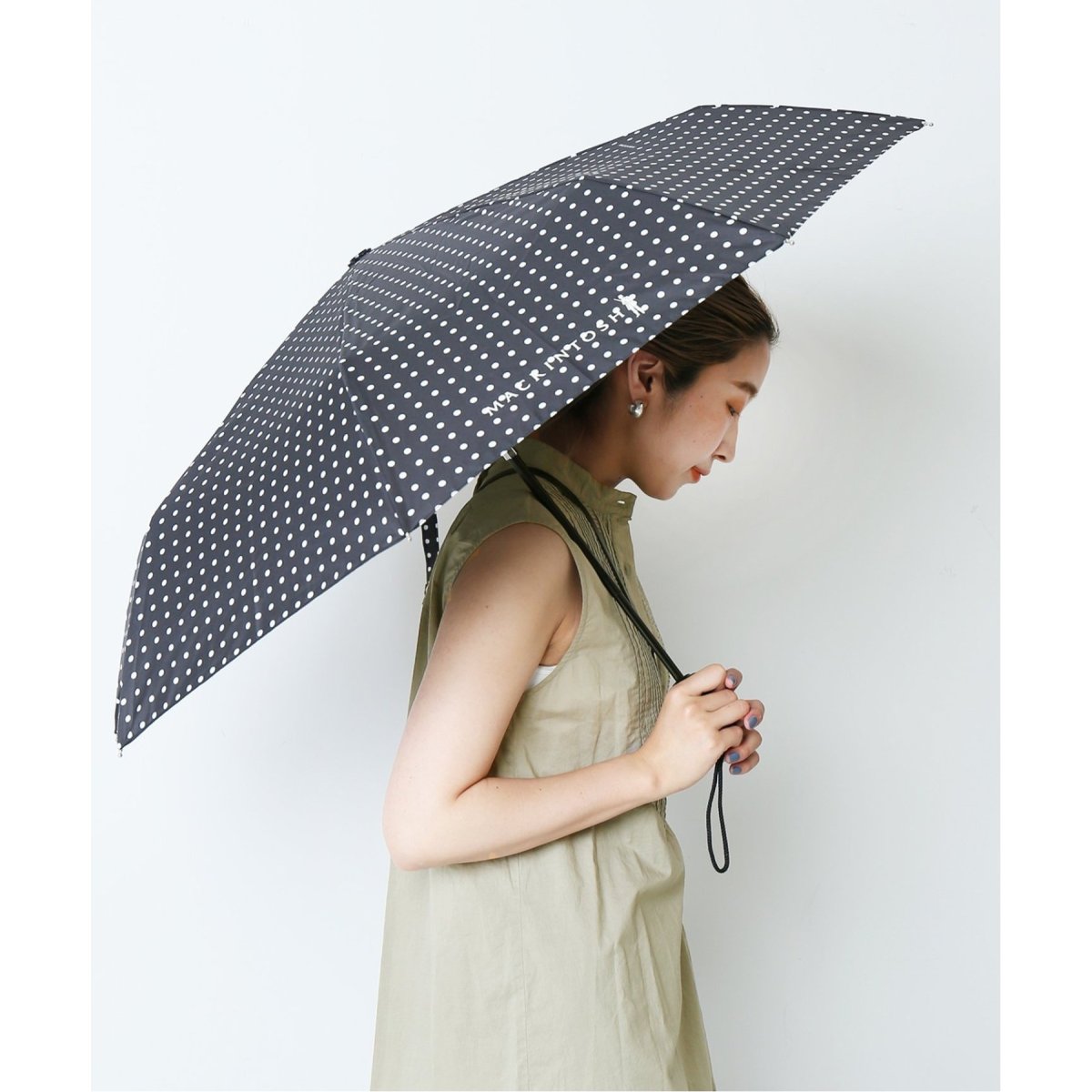 MACKINTOSH/マッキントッシュ】AYAR FOLDING UMBRELLA：晴雨兼用