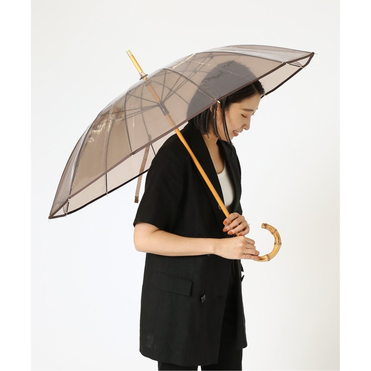 追加》【TRADITIONAL WEATHERWEAR】 BAMBO CLEAR UMB：傘 | ジャーナル