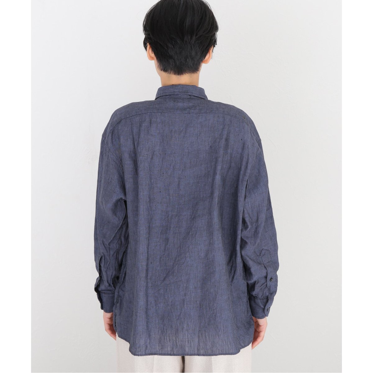 別注》【INDIVIDUALIZED SHIRTS】 LINEN SMOCK：シャツ | ジャーナル