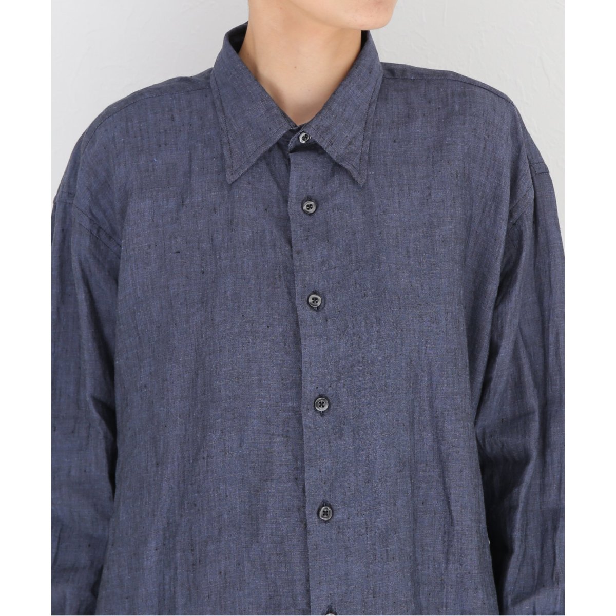 別注》【INDIVIDUALIZED SHIRTS】 LINEN SMOCK：シャツ | ジャーナル