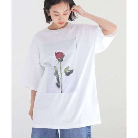 INSCRIRE/アンスクリア】FLOWERS POWER：Tシャツ | ジャーナル
