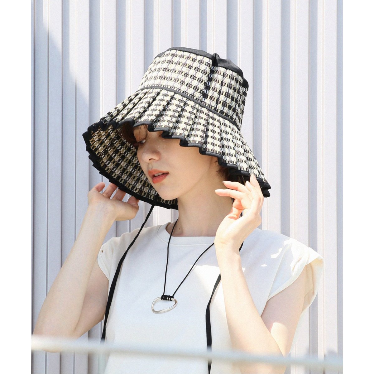 LORNA MURRAY/ローナマーレイ】palermo island capri hat：ハット