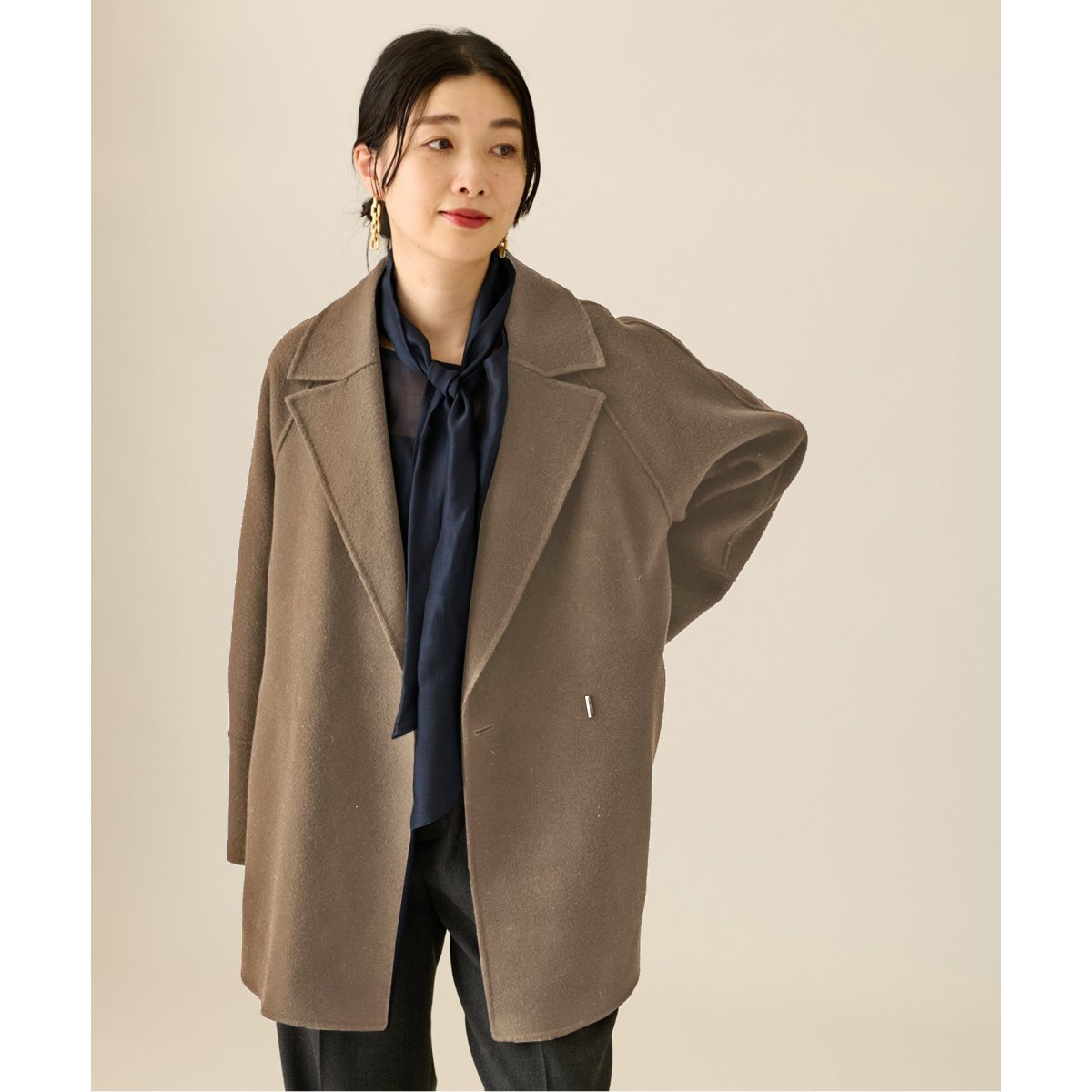【週末限定価格】ジャーナルスタンダードレサージュ　ショートコート journal standard L'essage（ジャーナルスタンダードレサージュ
