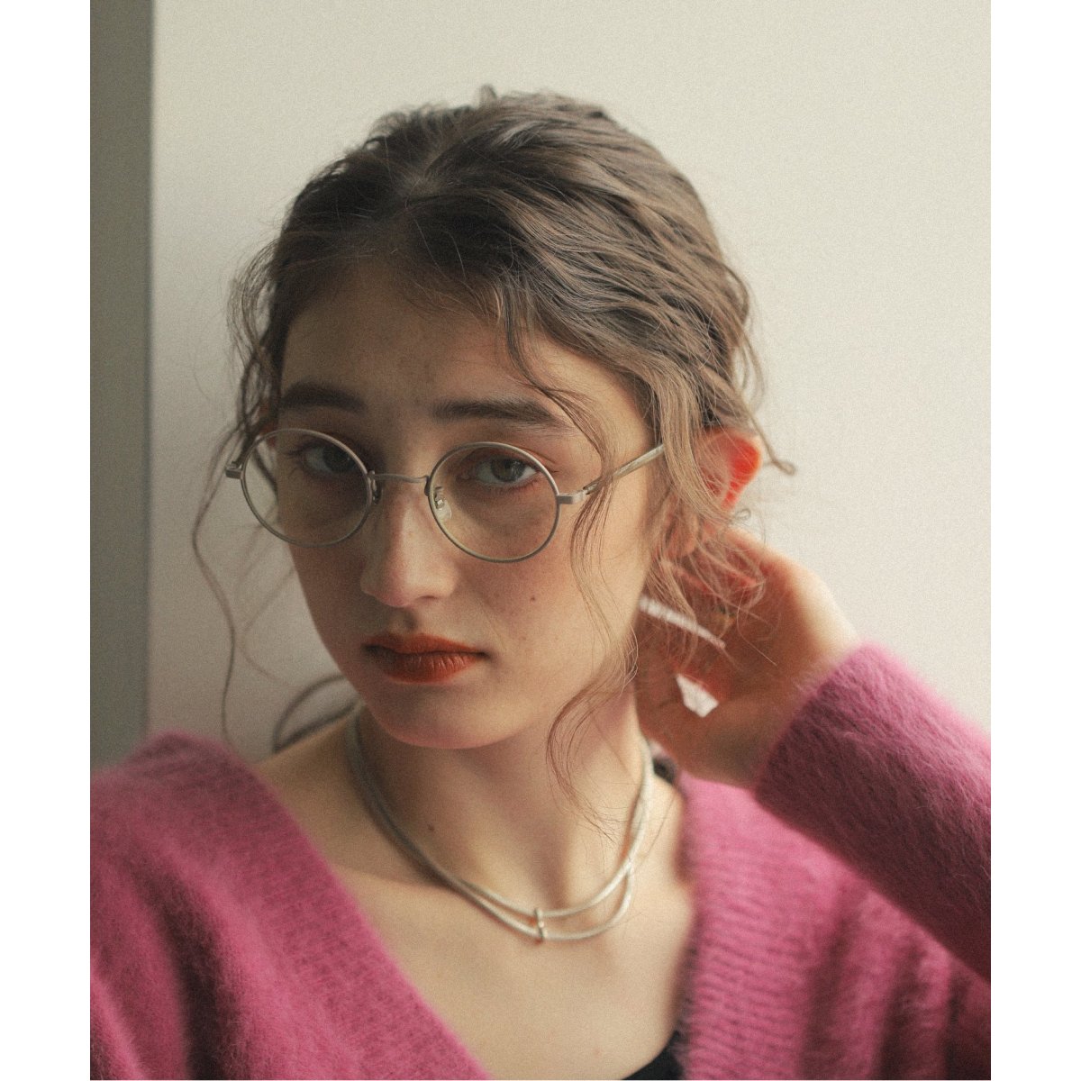 KEARNY/カーニー】gravel-2 green stone*beige/clear：眼鏡