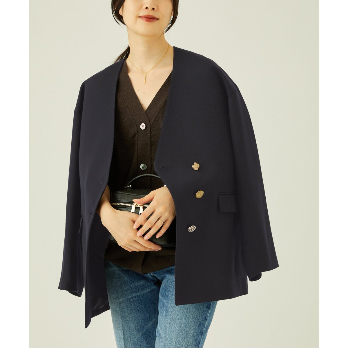 L'essage レサージュ　リネンジャケット L'ESSAGE レサージュ リネンジャケット L'ESSAGE レサージュ リネン