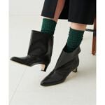 NEBULONI E. /ネブローニ】6923 / BASS HEEL 4.5cm：ショートブーツ 