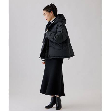 追加》《別注》【STAMMBAUM】*LESSAGE SHORT DOWN COAT：ダウンコート 