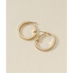 EDDIE BORGO/エディーボルゴ】CUBE HOOP EARRINGS：ピアス(両耳 