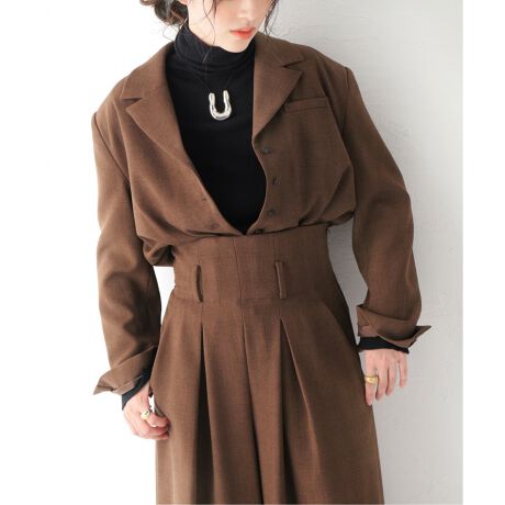 FUMIE TANAKA/フミエタナカ】jacket rompers：ロンパース | ジャーナル  