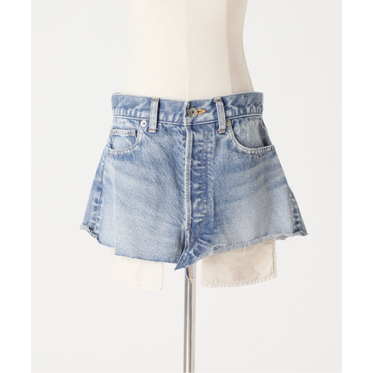 INSCRIRE/アンスクリアDenim Skirt Belt:スカートベルト INSCRIRE/アンスクリア】Denim Skirt Belt:スカート