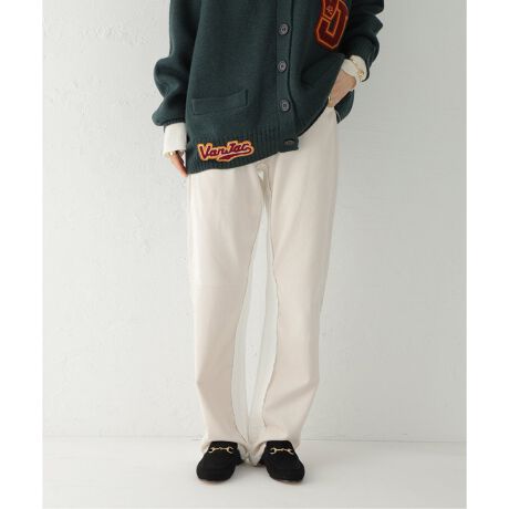INSCRIRE/アンスクリア】 Straight Patch Corduroy：パンツ 