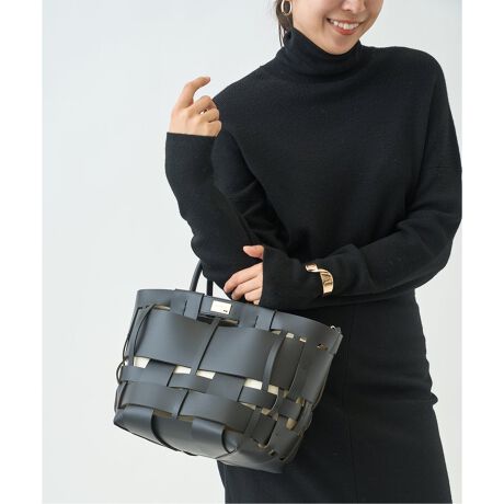ZANCHETTI/ザンケッティ】WOVEN MIDI SHOPPER：バッグ | ジャーナル 