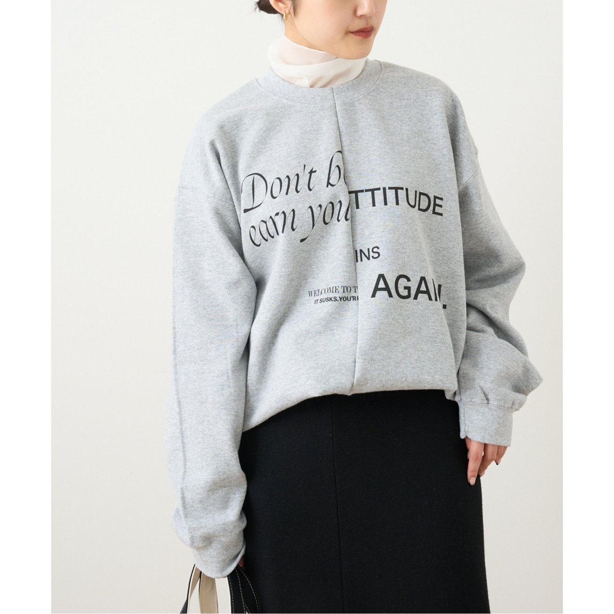 別注》【SKIN/スキン】 DONT BE COOLISH SWEATSHIRTS：スウェット