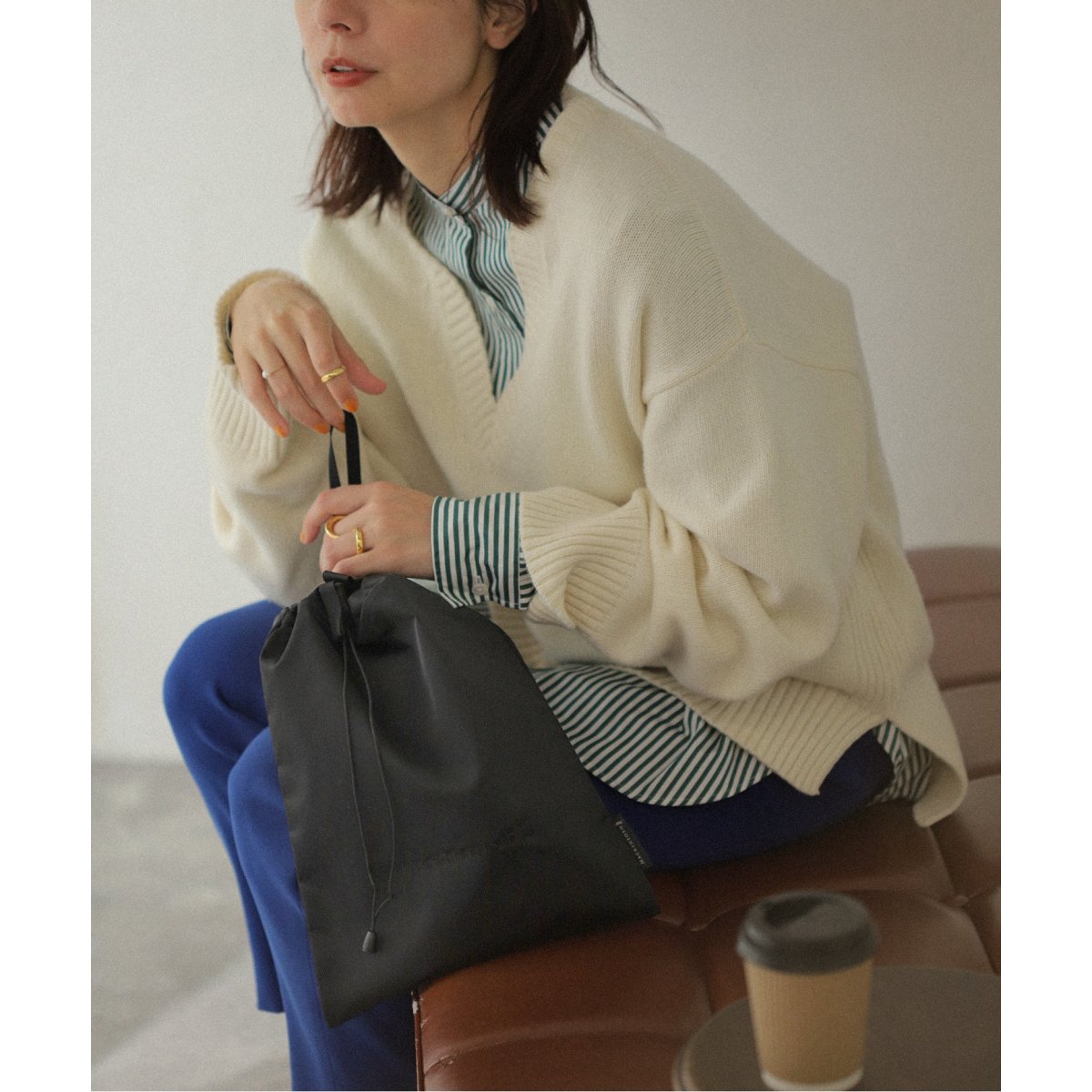 MACKINTOSH×PORTER●スタッズ スナックパックポーチ　巾着　新品 MACKINTOSH｜公式【MACKINTOSH×PORTER】 SNACK PACK POUCH