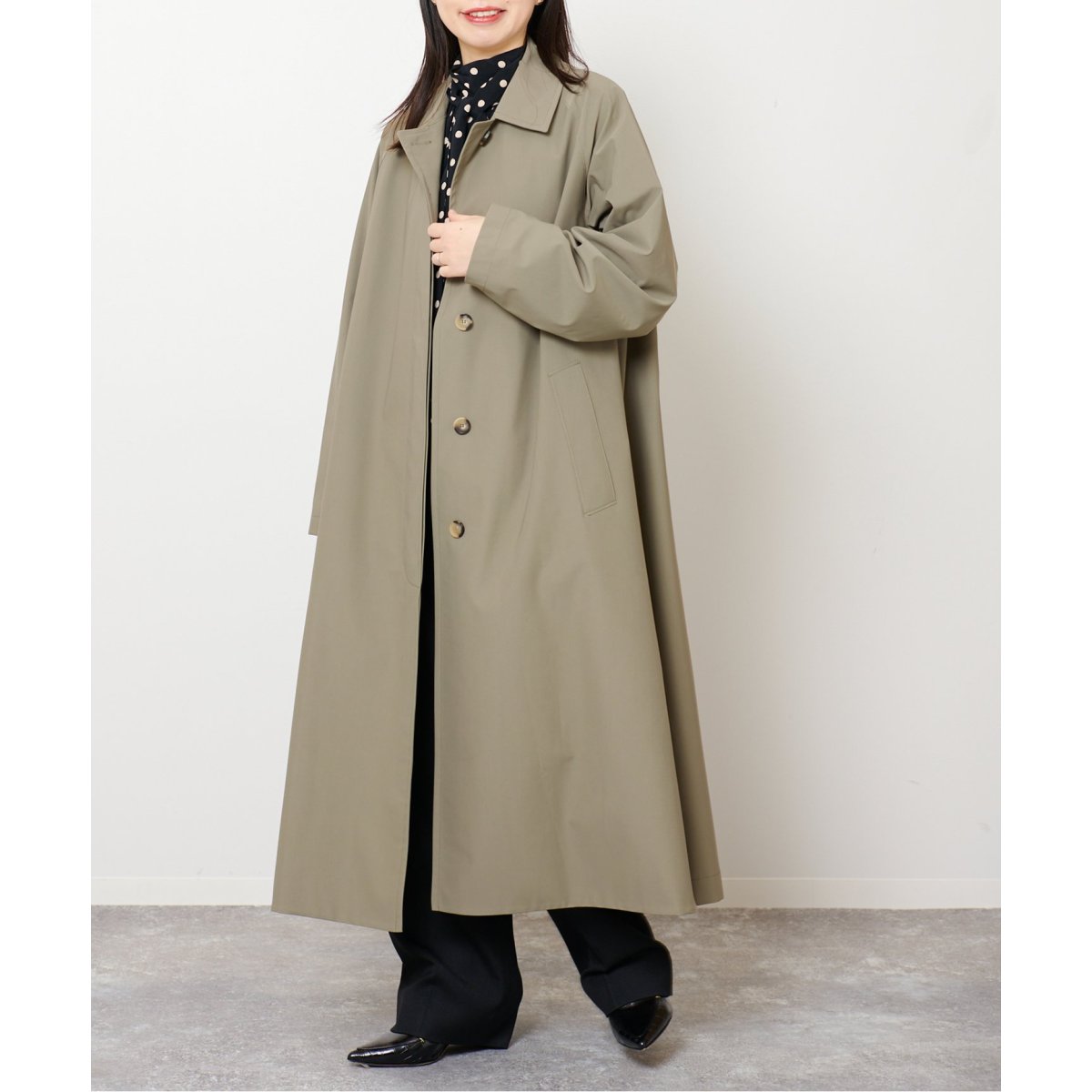 HARRIS WHARF LONDON】 Women oversized raglan coat： | ジャーナル ...