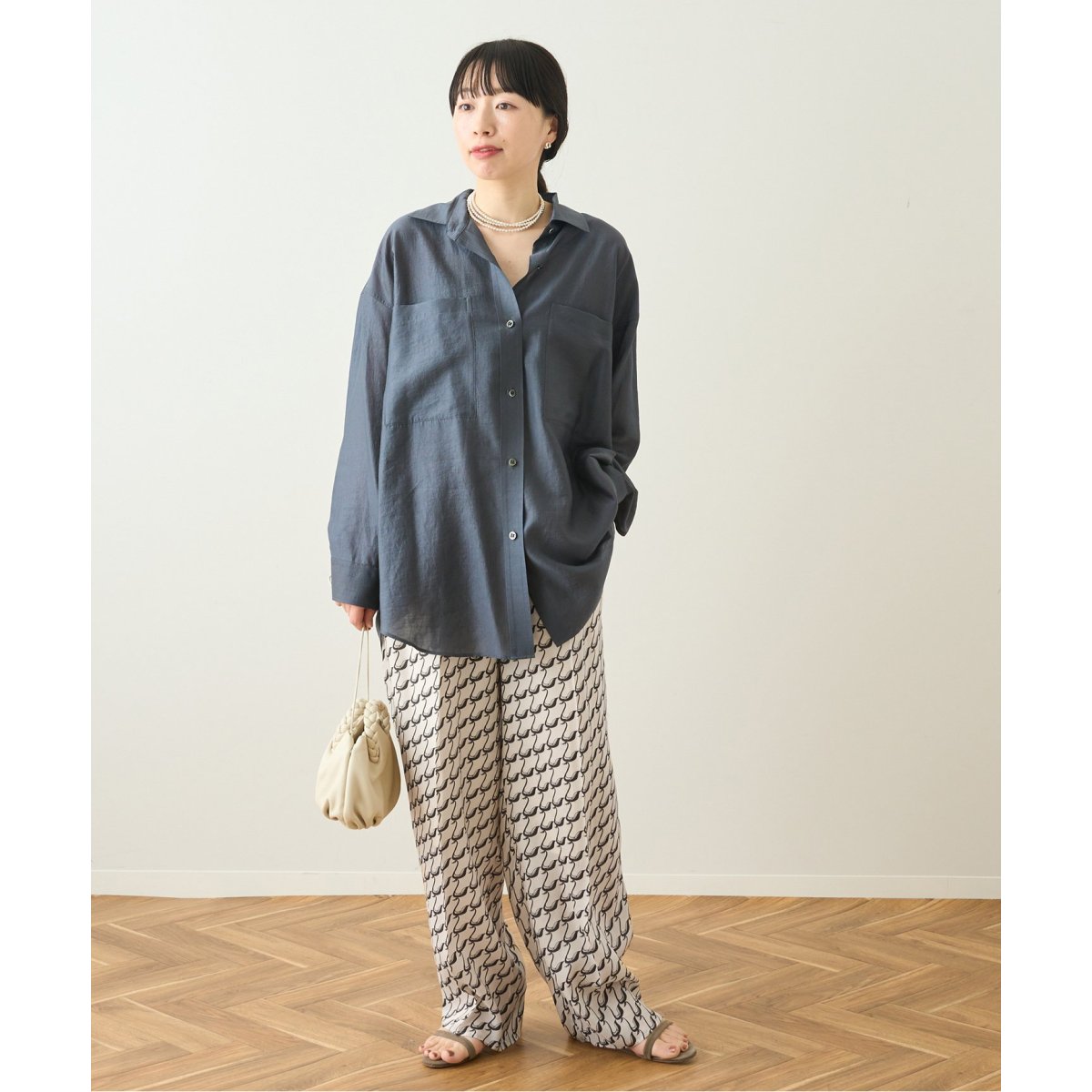 SWAN MONOプリントパンツ | ジャーナルスタンダード レサージュ