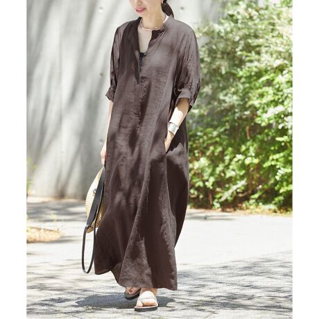 追加》フレンチリネンスキッパーワンピース | ジャーナルスタンダード 