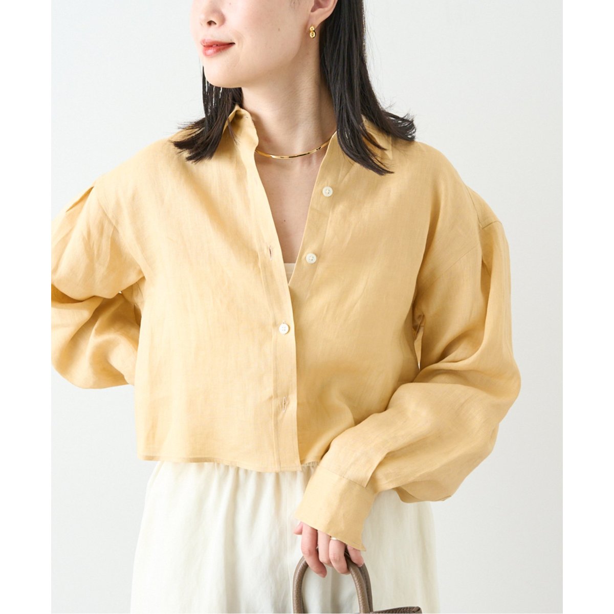 journal standard L’essage オーガニックリネン シャツ JOURNAL STANDARD - journal standard L'essage オーガニック