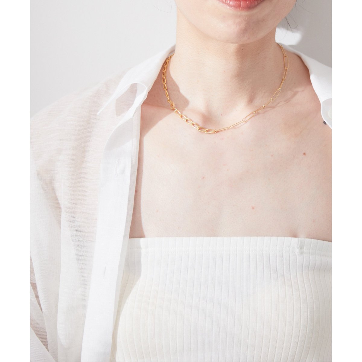 BONVO/ボンボ】MIXED LINKS NECKLACE：ネックレス | ジャーナル