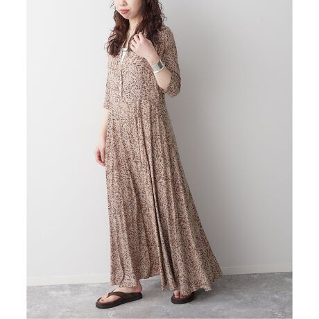 LUSANA / ルサーナ】 carl maxi dress：ワンピース | ジャーナル 