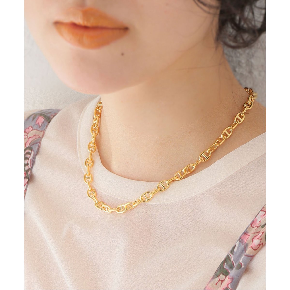 JANE SMITH/ジェーンスミス】ANCHOR CHAIN NECKLACE：ネックレス
