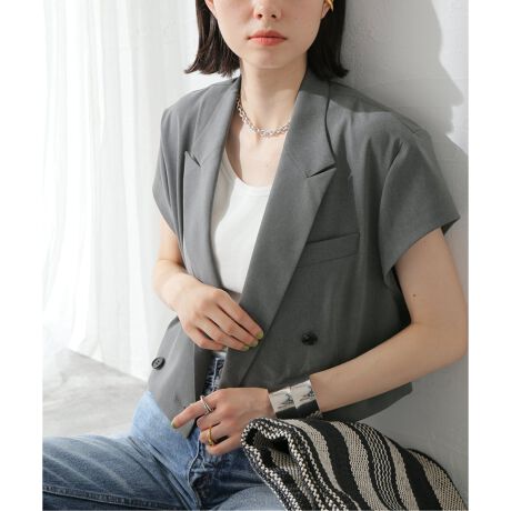 ライトトロクロップドダブルジャケット | ジャーナルスタンダード  