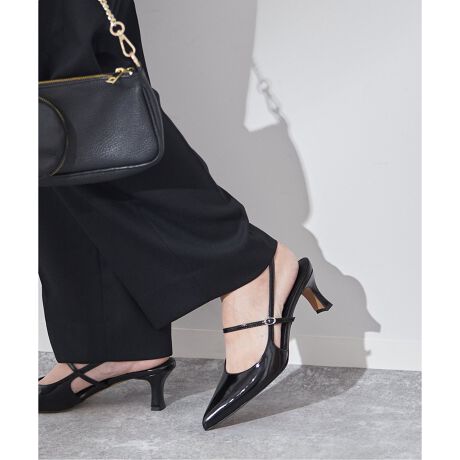HEWN/ヒューン】Pointed sling back heel：パンプス | ジャーナル 