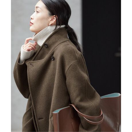 追加》MANTECOトップビーバースタンドショートコート | ジャーナル 