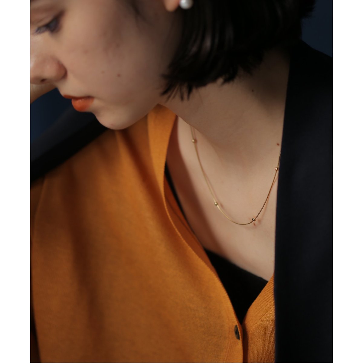 SAPIR BACHAR/サピア バシャール】GOLD MINI SOLAR NECKLACE：ネ