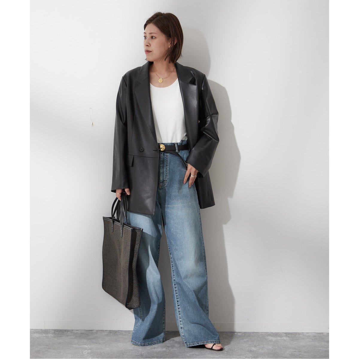 □【THE NEWHOUSE/ザ ニューハウス】 TNH NORMAN JEAN：デニム