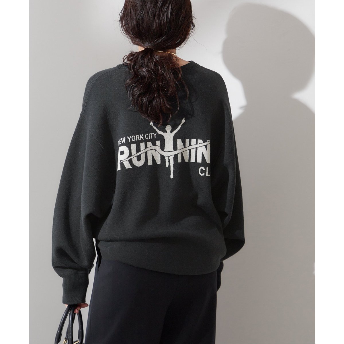 ジャーナルスタンダード　ロゴニットプルオーバー　セントジョンズサードクラブ ジャーナルスタンダード ロゴニットプルオーバー セントジョンズ