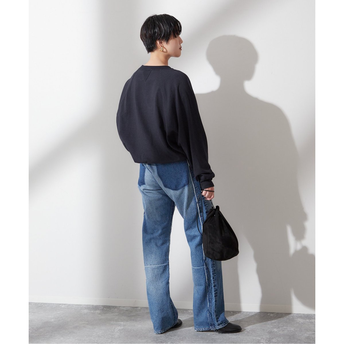 別注》【INSCRIRE /アンスクリア】WELLNESS SWEATSHIRTS