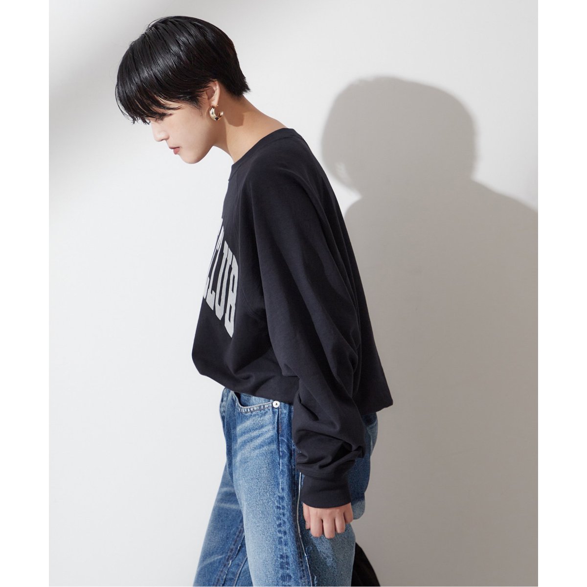 別注》【INSCRIRE /アンスクリア】WELLNESS SWEATSHIRTS