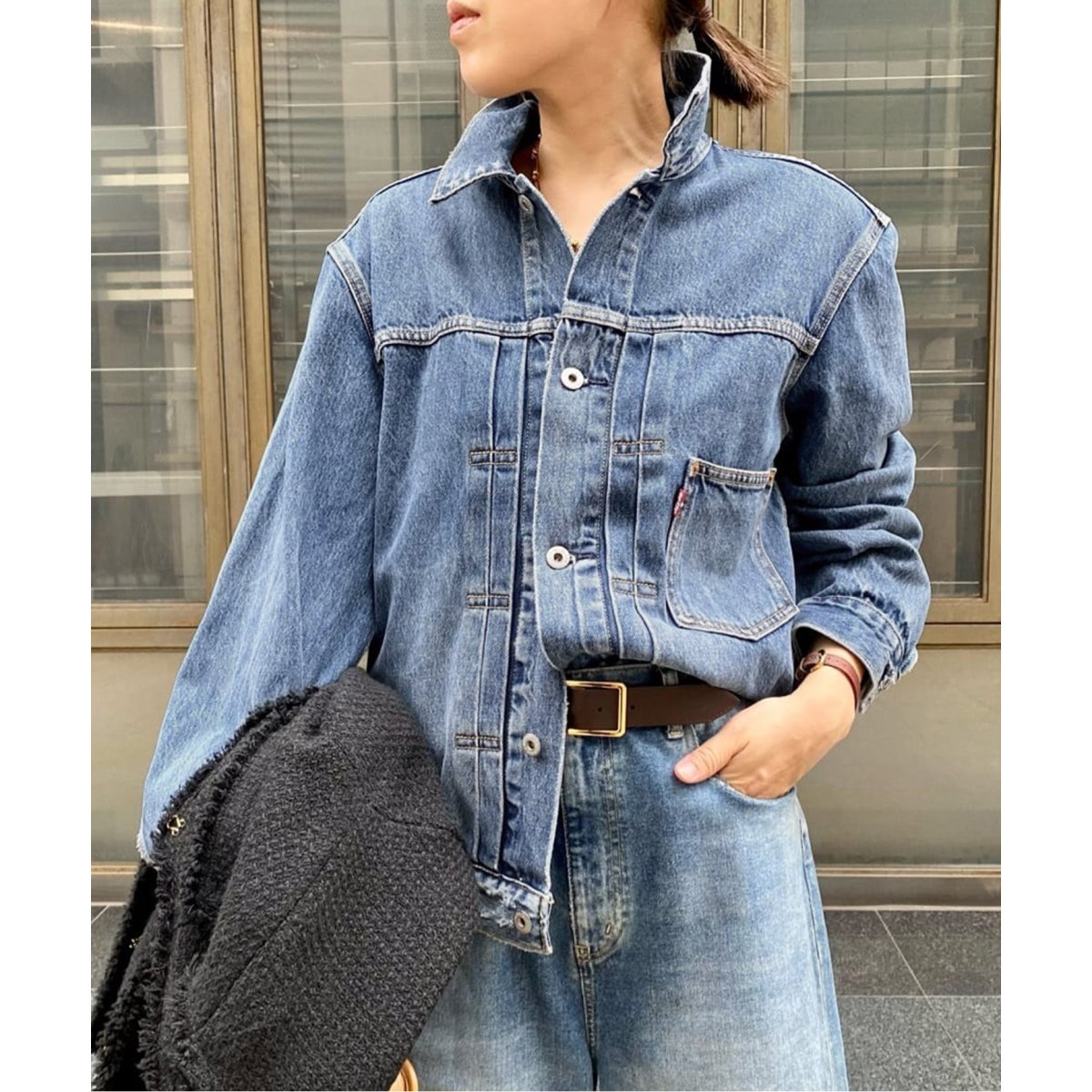 LEVI'S/リーバイス】TYPE I TRUCKER LIGHT INDIGO：デニムジャケット