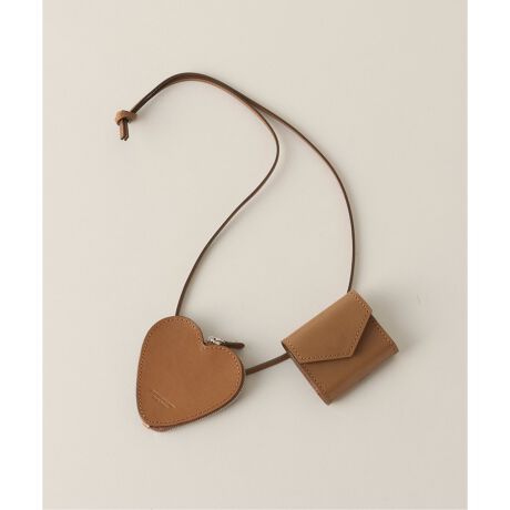 JANE SMITH/ジェーンスミス】COW LEATHER HEART COIN CASE A  