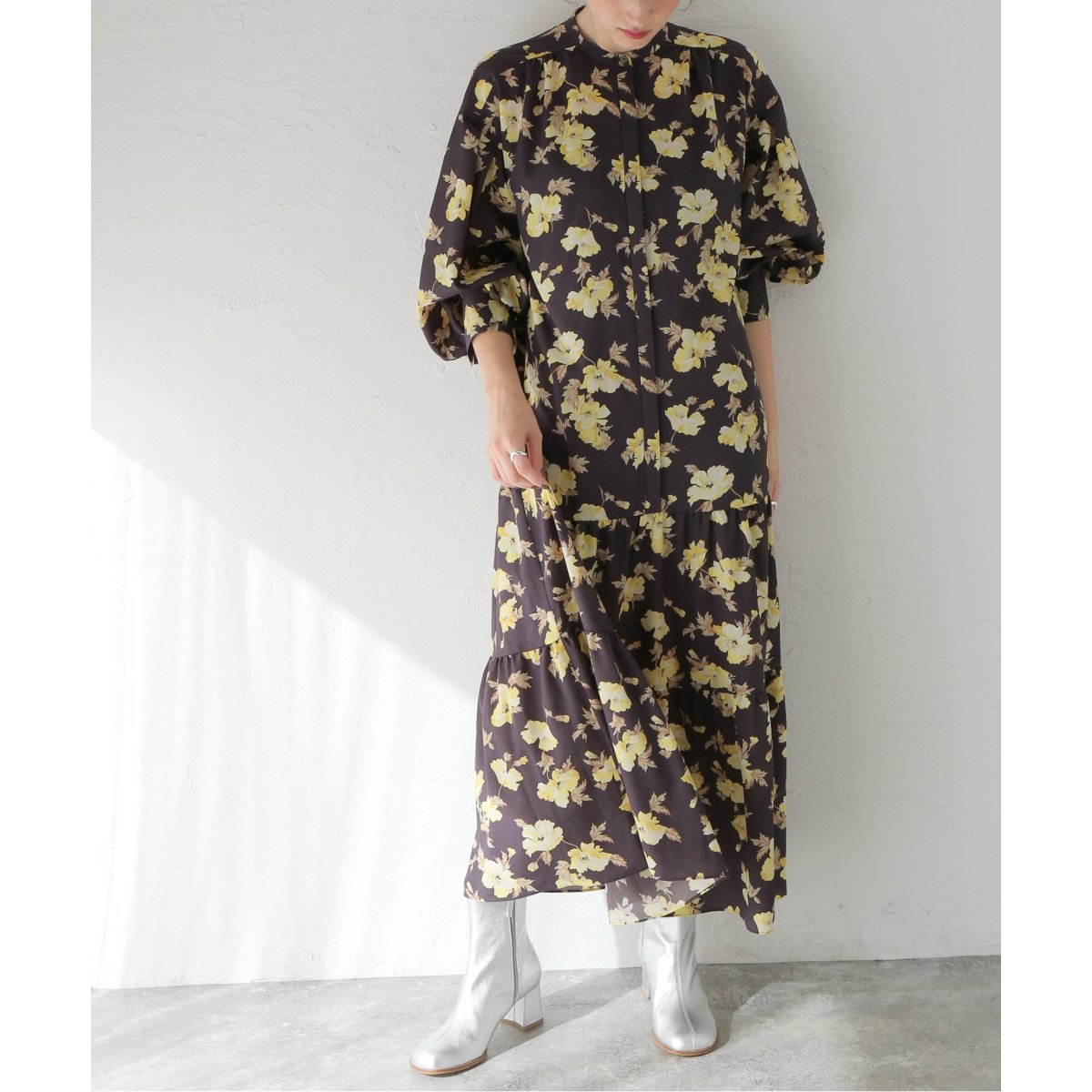 ジャーナルスタンダード レサージュ FEDE FLOWER プリントワンピース ジャーナルスタンダード レサージュ FEDE FLOWER プリントワンピース