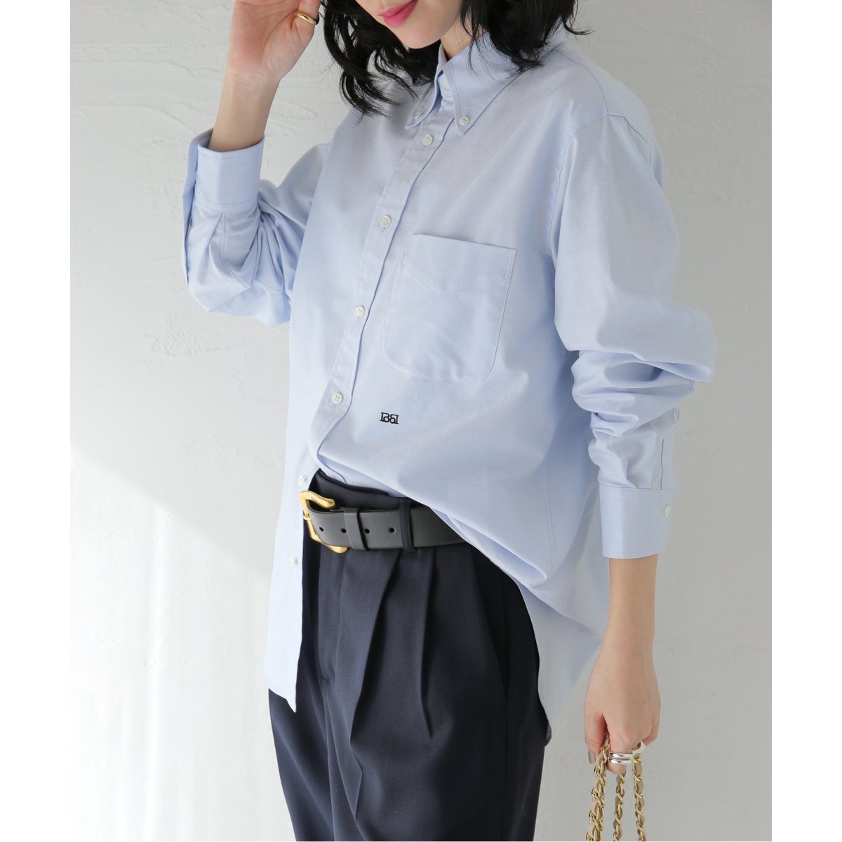 BOWTE/バウト】EX FINE COTTON OXFORD B.D SHIRTS B：シャツ