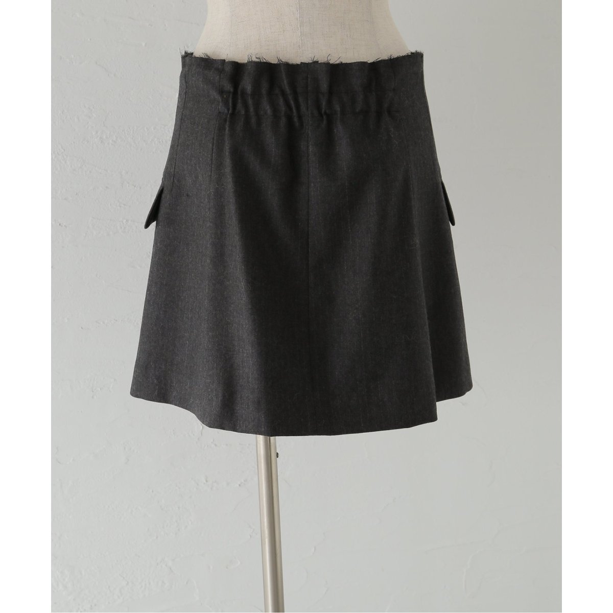 Wool Gabardine Transform Skirt•完売品 - スカート