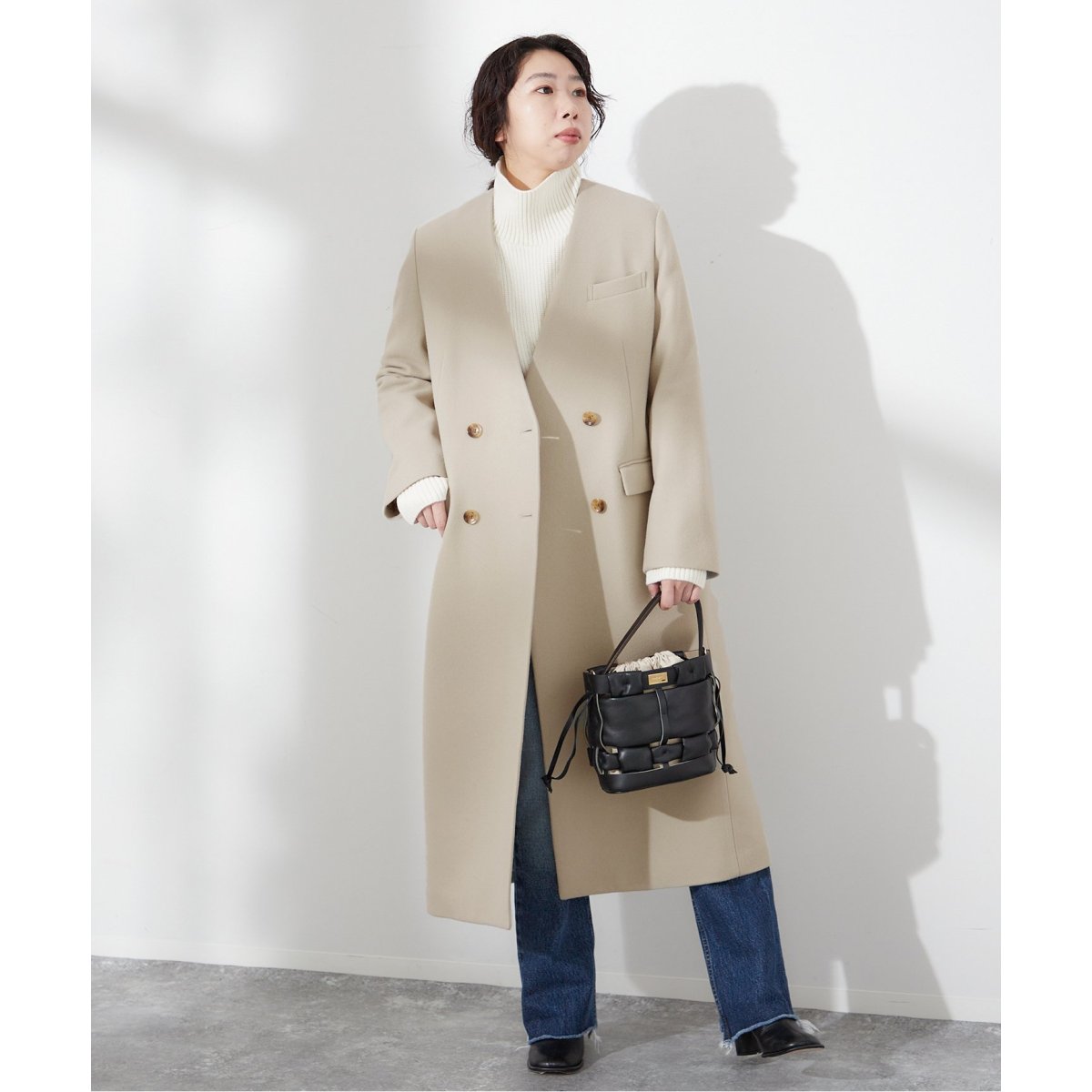 モッサVネックコート | ジャーナルスタンダード レサージュ(journal