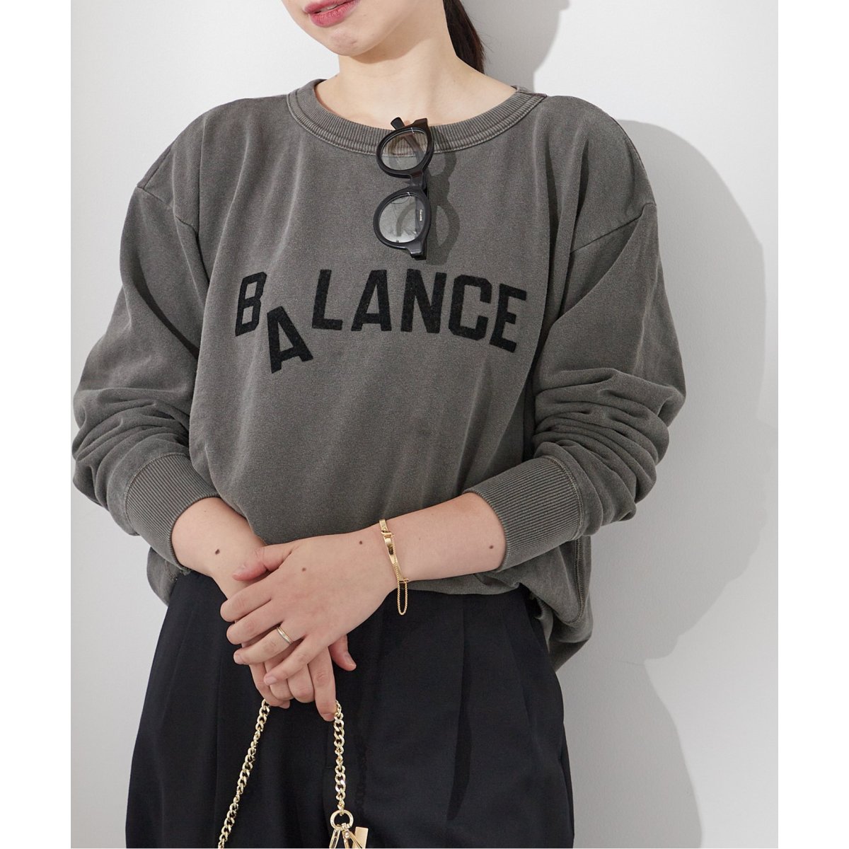 □《追加2》【MIXTA/ミクスタ】BALANCE CREW SWEAT SHIRTS：スウェット