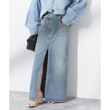 THE NEWHOUSE/ザ ニューハウス】TNH NORMAN SKIRT：デニムスカート  