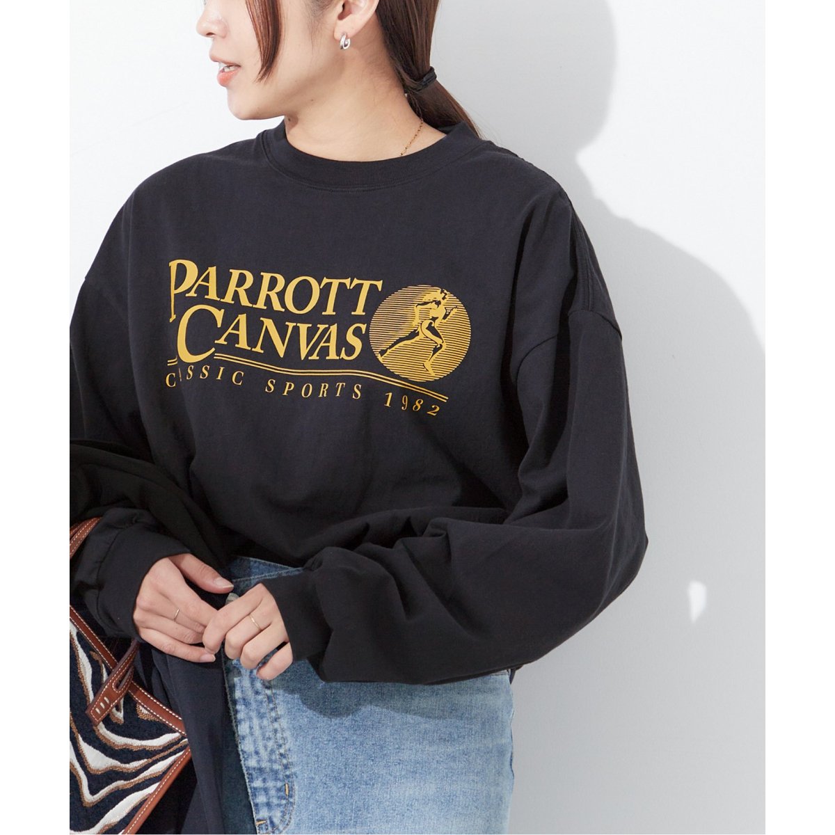 予約》【PARROTT CANVAS】クラシックスポーツ ロングスリーブティー