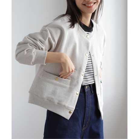 追加》スウェットカーディガン | ジャーナルスタンダード レサージュ  