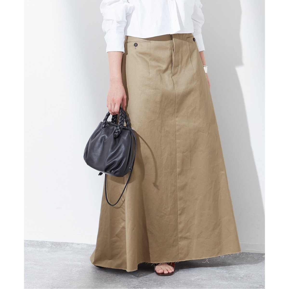 JANE SMITH/ジェーンスミス】WESTPOINT COTTON FLARE SK
