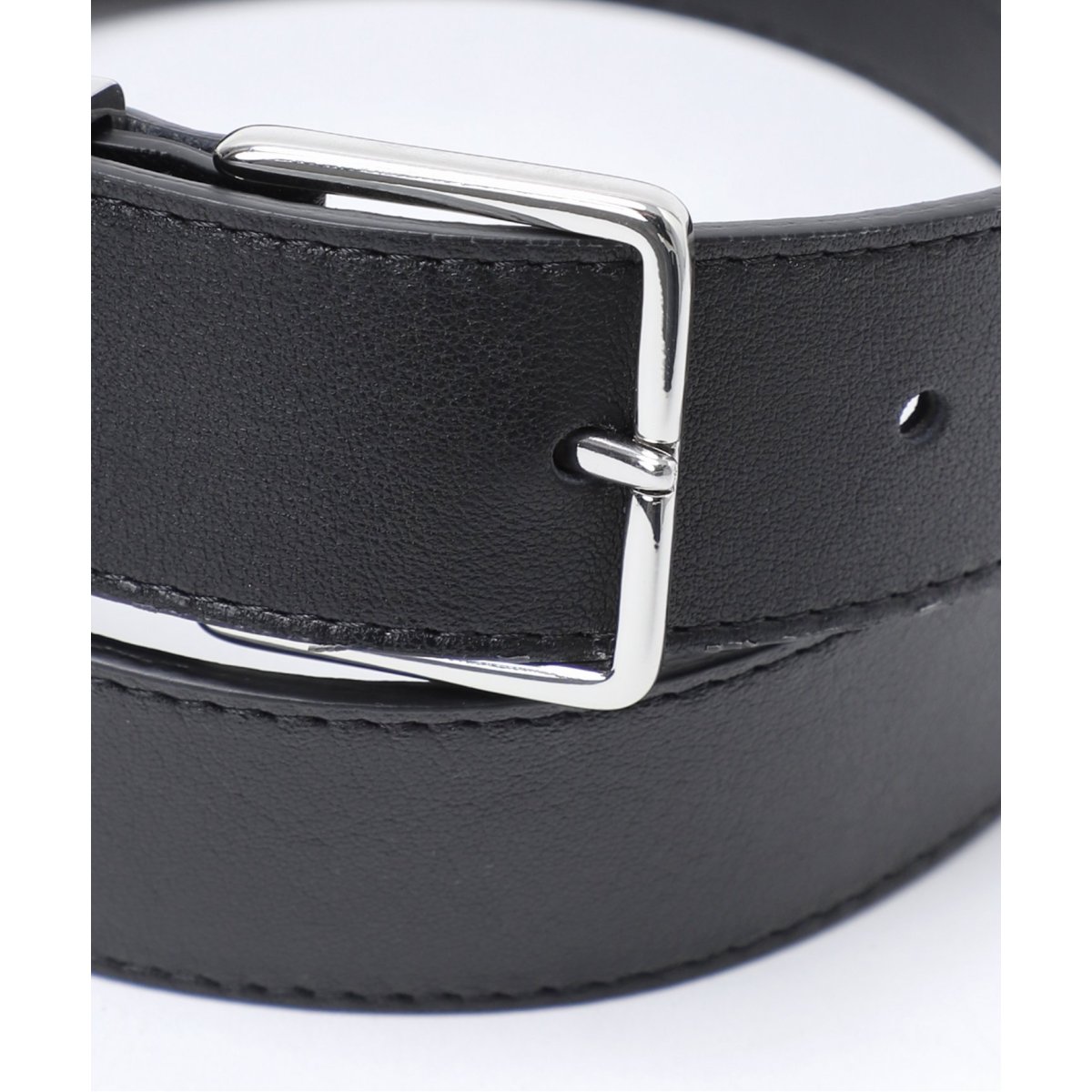 MAISON BOINET/メゾンボワネ】30MM BELT IN NAPPA LEATHER：ベ