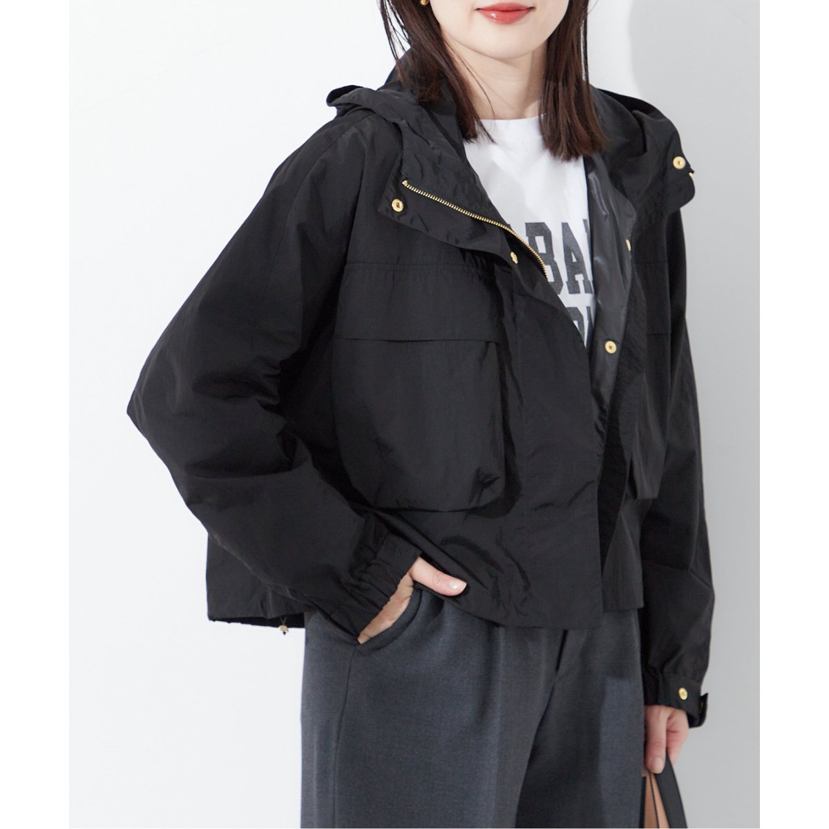 JOURNAL STANDARD L'ESSAGE ＊ ナイロンフードブルゾン journal standard L'essage（ジャーナルスタンダードレサージュ