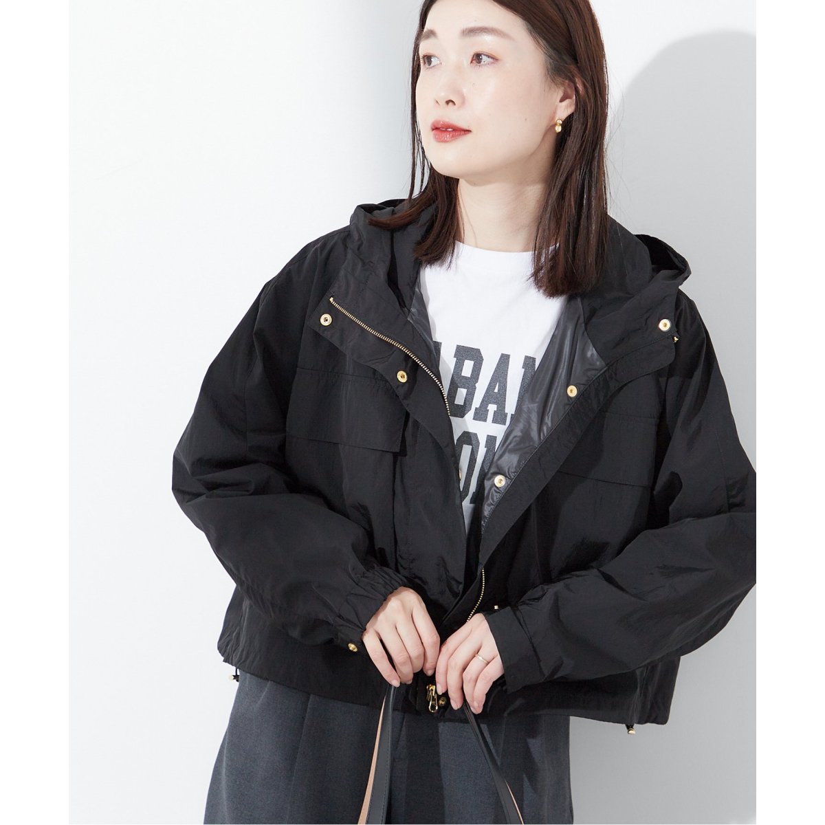 JOURNAL STANDARD L'ESSAGE ＊ ナイロンフードブルゾン journal standard L'essage（ジャーナルスタンダードレサージュ