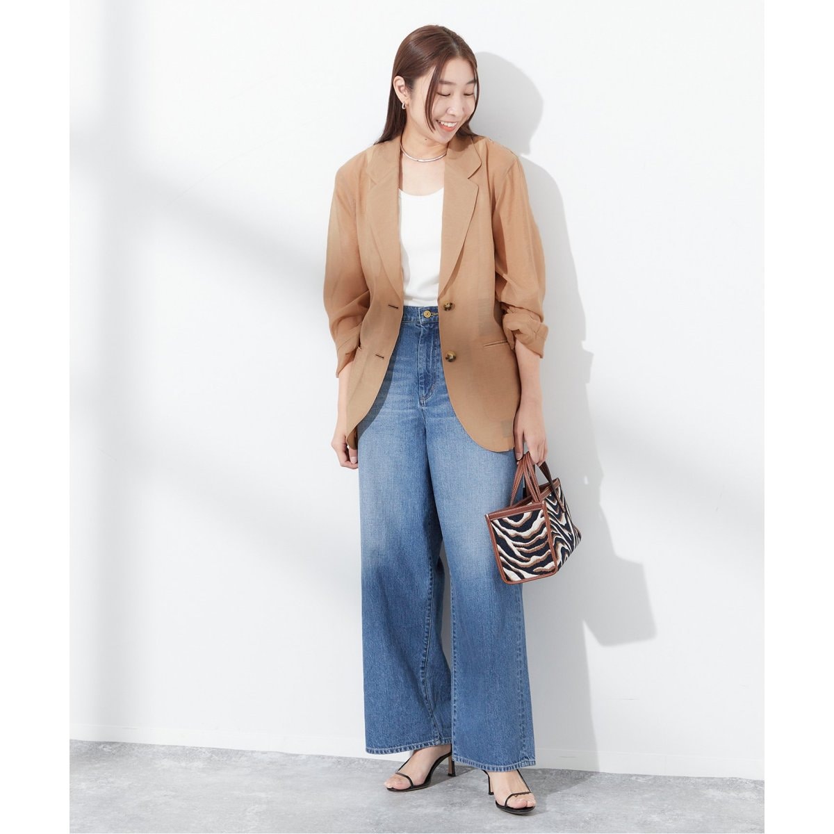 JOURNAL STANDARD L'ESSAGE レサージュ　シアージャケット シアーテーラードジャケット（テーラードジャケット）｜JOURNAL