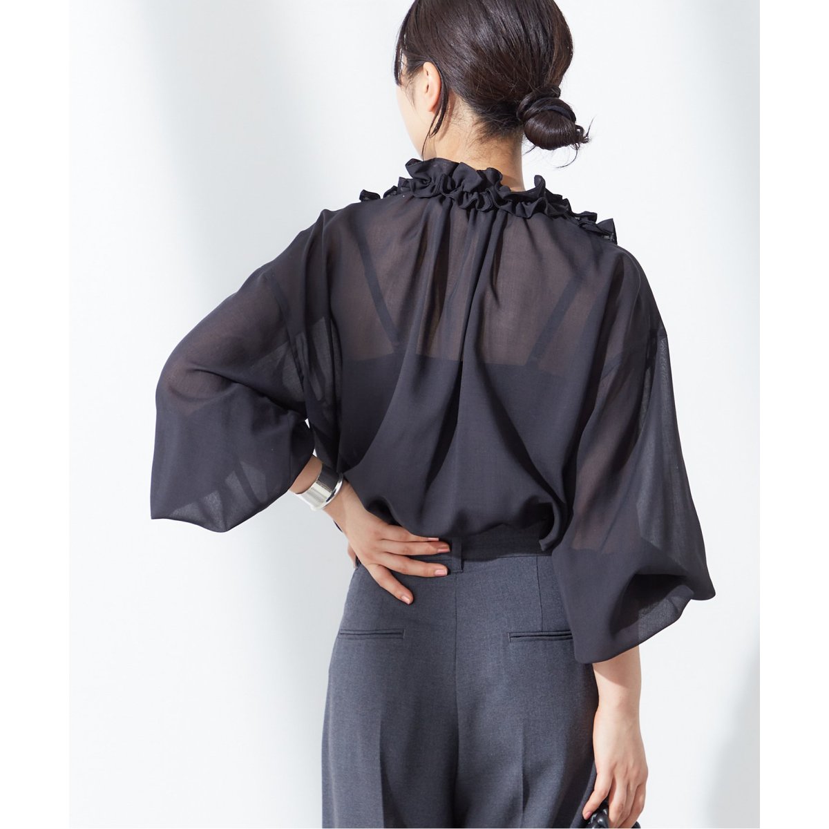 追加2》シアーフリルシャツ | ジャーナルスタンダード レサージュ