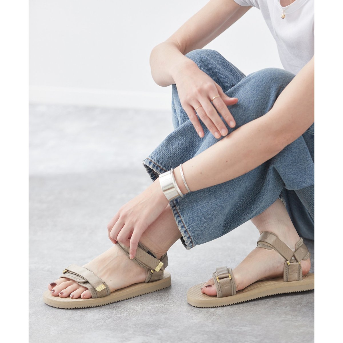 激安大特価！ JOURNAL STANDARD 別注 スイコックサンダル サイズ6（suicoke 靴